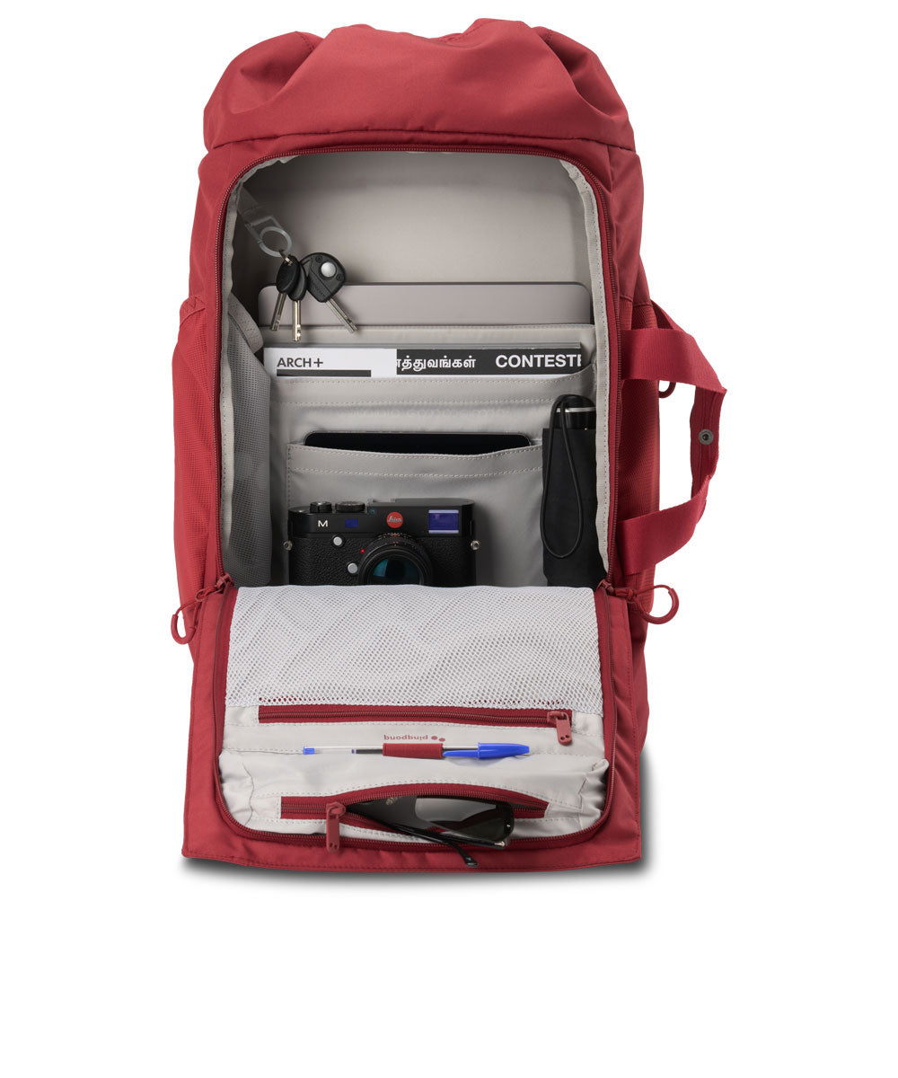 pinqponq Blok Large backpack made from recycled PET bottles