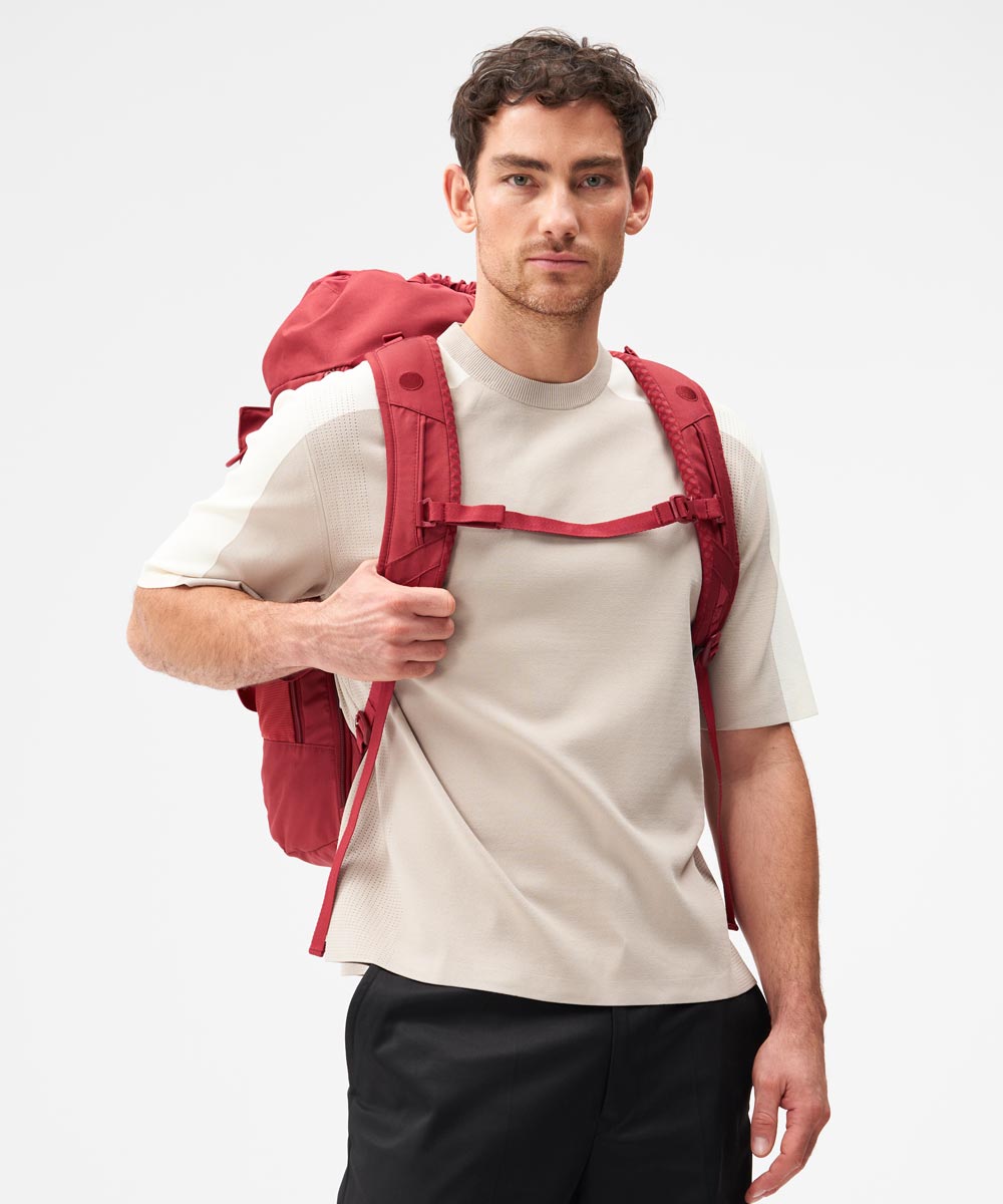 pinqponq Blok Large backpack made from recycled PET bottles