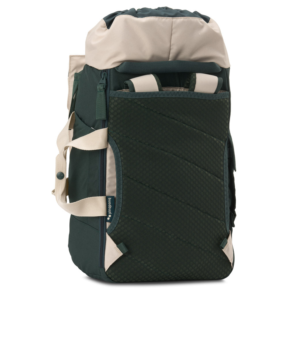 Pinqponq Blok Medium Backpack made from recycled PET bottles Construct