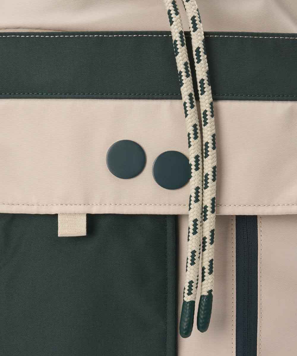 Pinqponq Blok Medium Backpack made from recycled PET bottles Construct