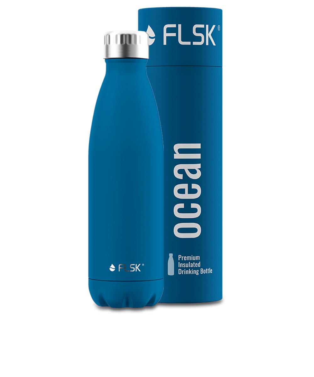FLSK Thermosflasche (0,75 Liter) aus doppelwandigem Edelstahl