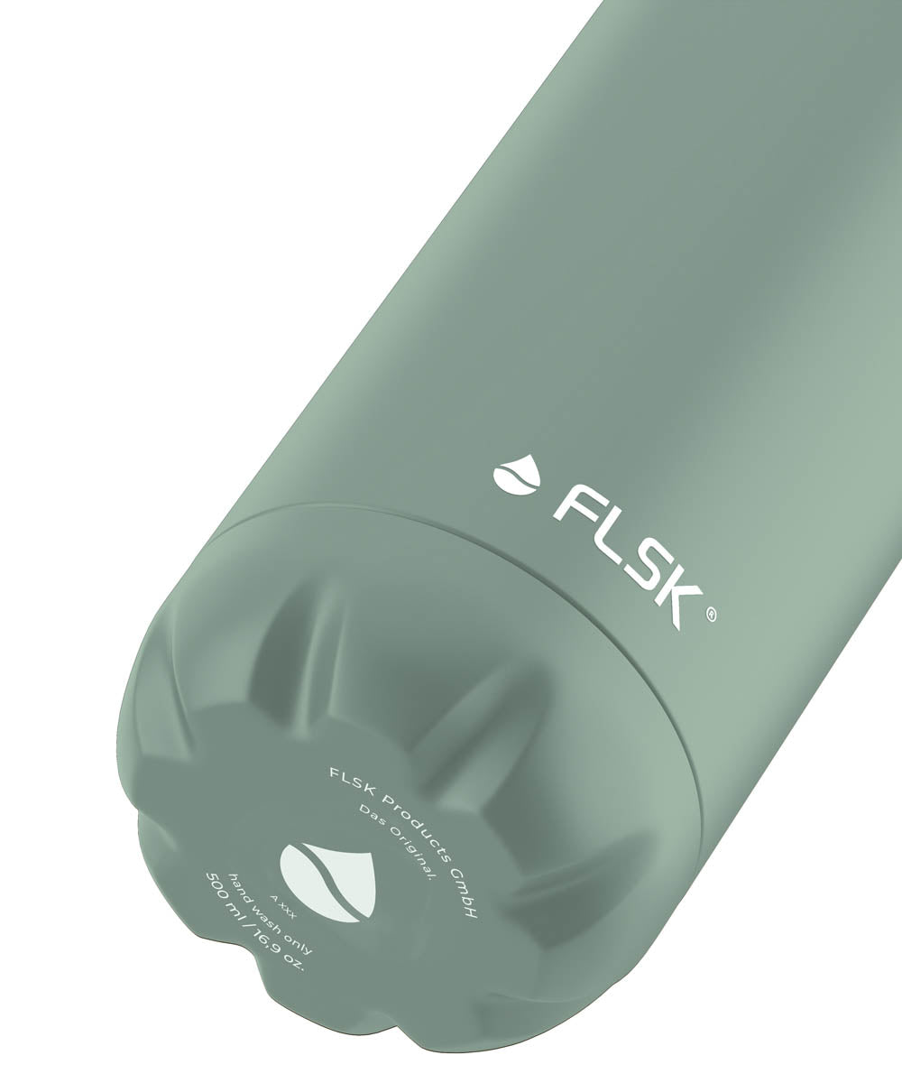 FLSK thermos bottle (0.5 liters) made of double-walled stainless steel