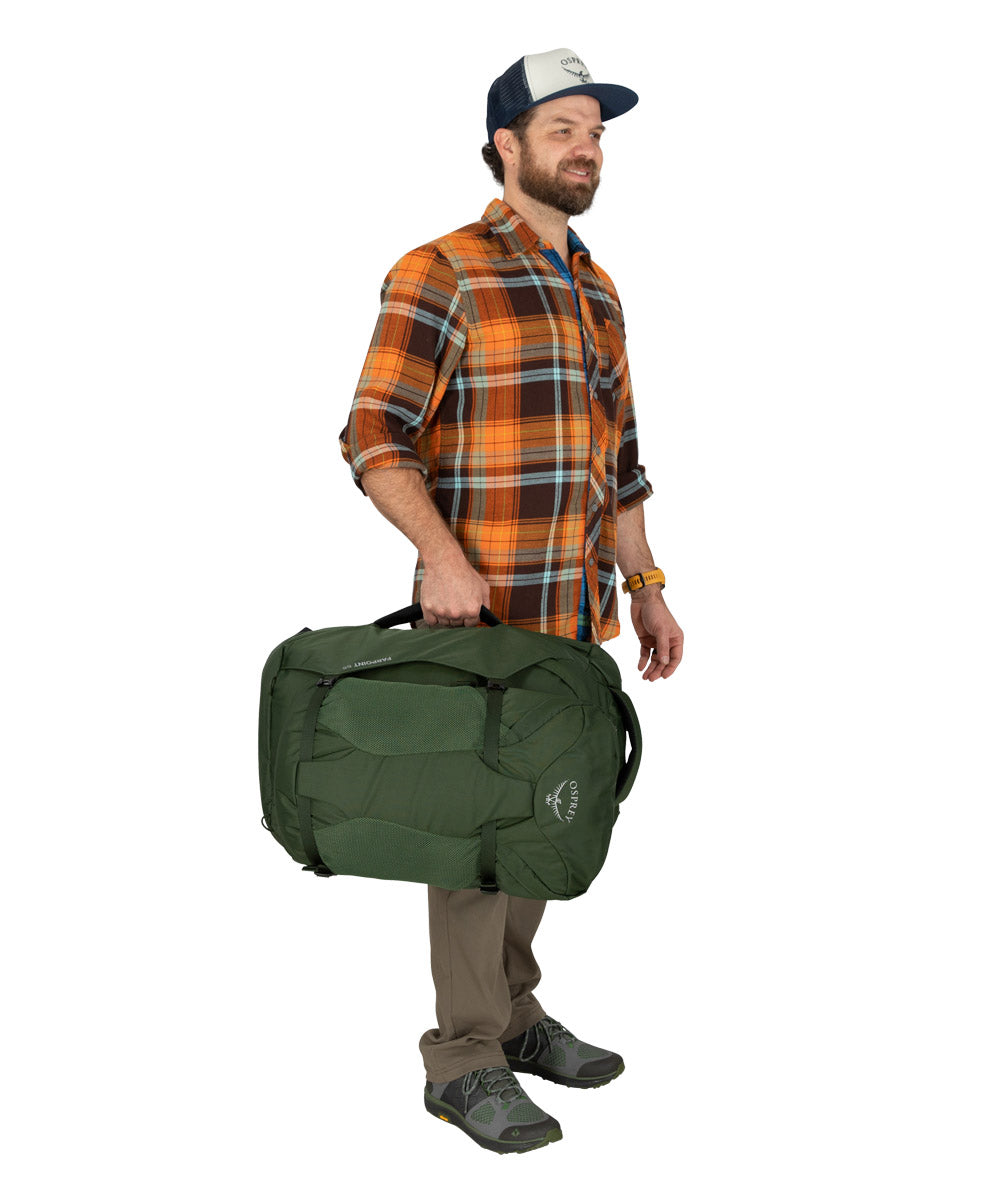 Osprey Farpoint 55l travel backpack for men