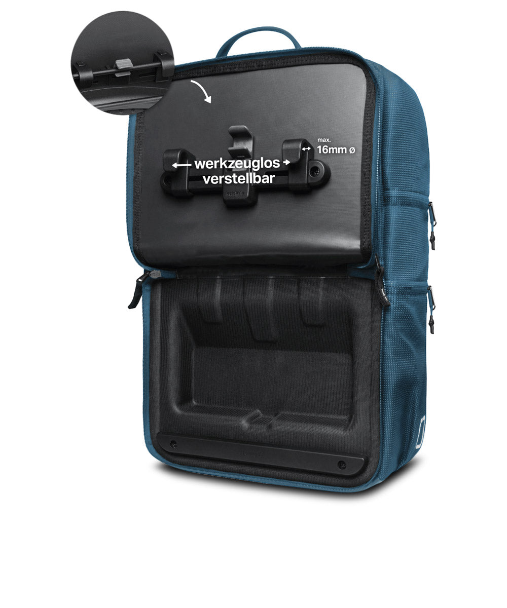 OTINGA Flip V2 Fahrrad-Rucksack 26 Liter