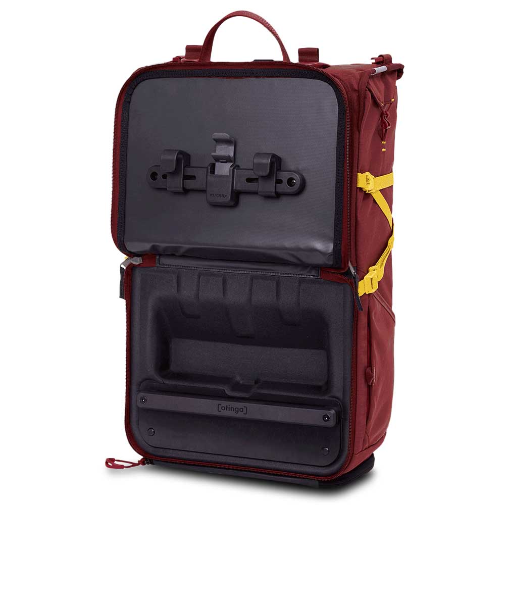 OTINGA Bundle: Bike and Hike Fahrrad-Rucksack + Lenkertasche