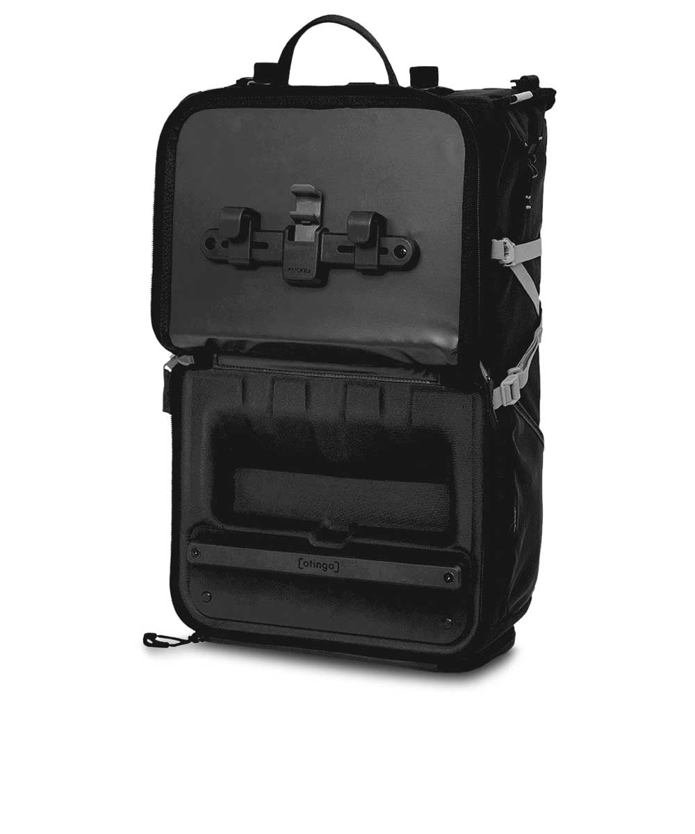OTINGA Bundle: Bike and Hike Fahrrad-Rucksack + Lenkertasche