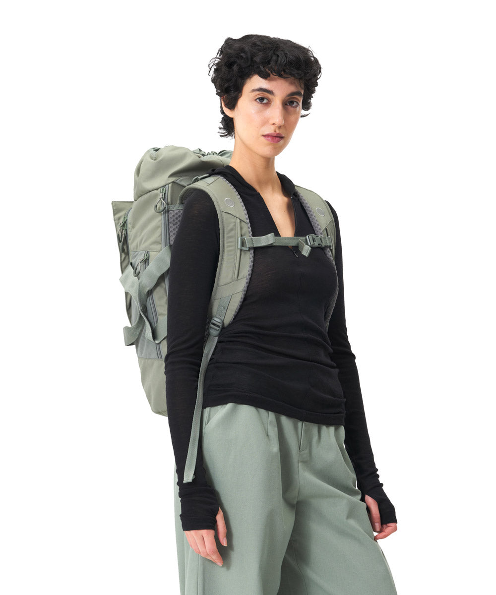 pinqponq Blok Large backpack made from recycled PET bottles