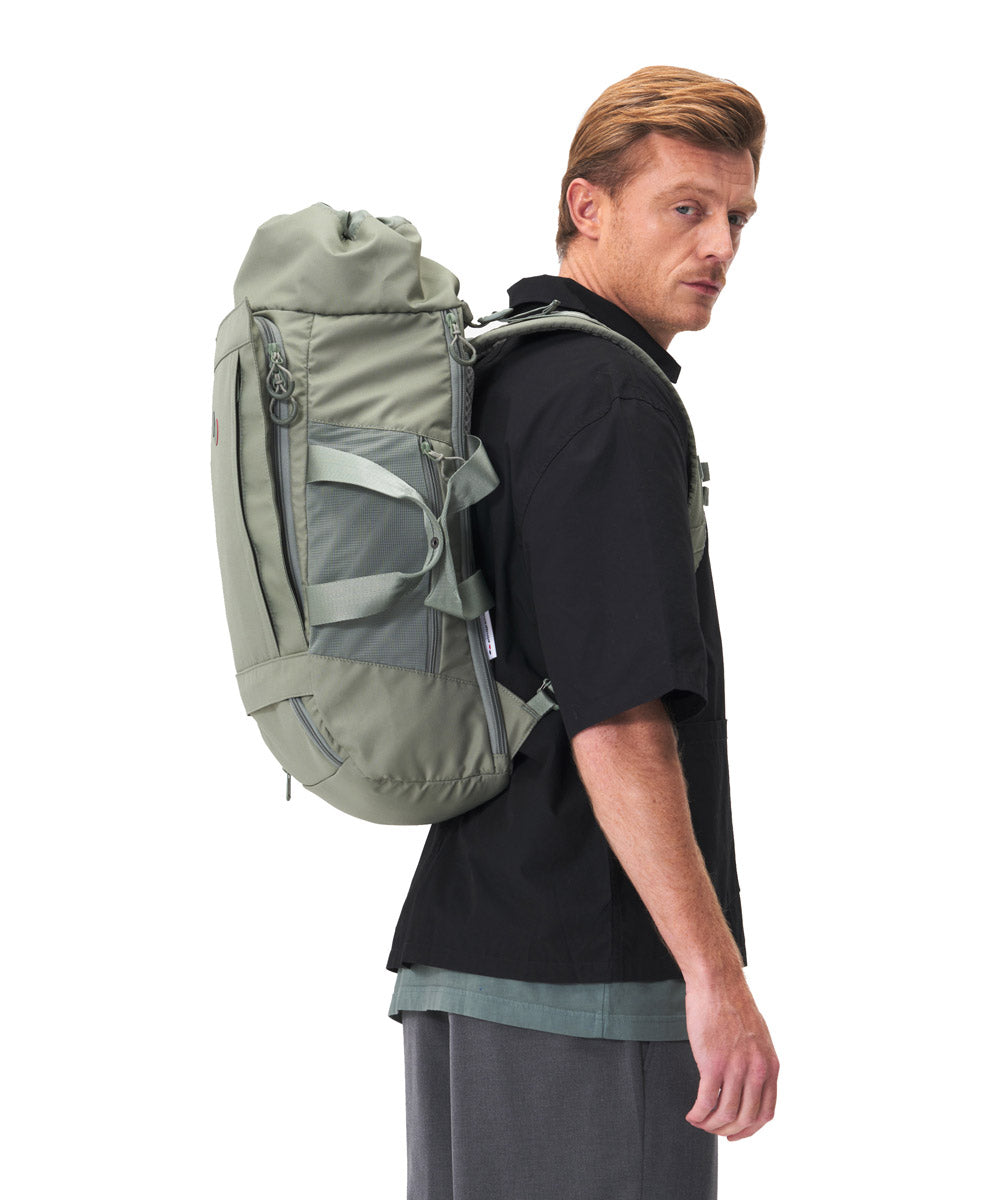 pinqponq Blok Large backpack made from recycled PET bottles