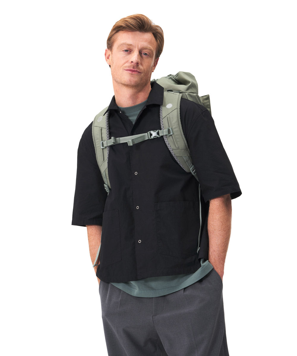 pinqponq Blok Large backpack made from recycled PET bottles