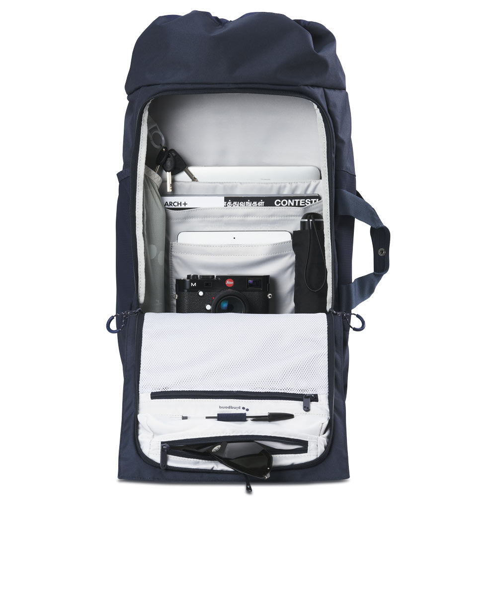 pinqponq Blok Large backpack made from recycled PET bottles