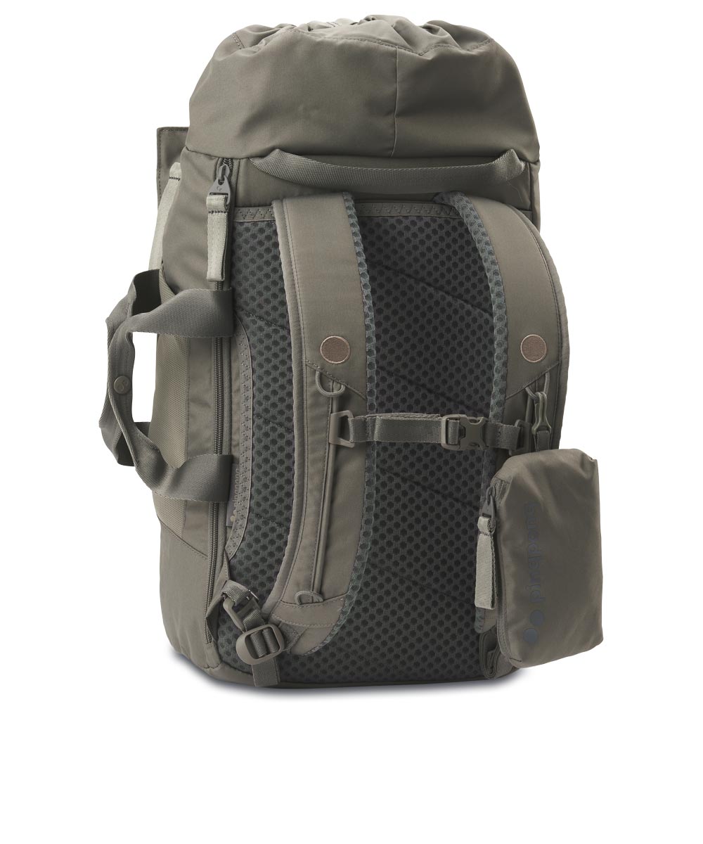 Pinqponq Blok Medium Backpack made from recycled PET bottles Construct