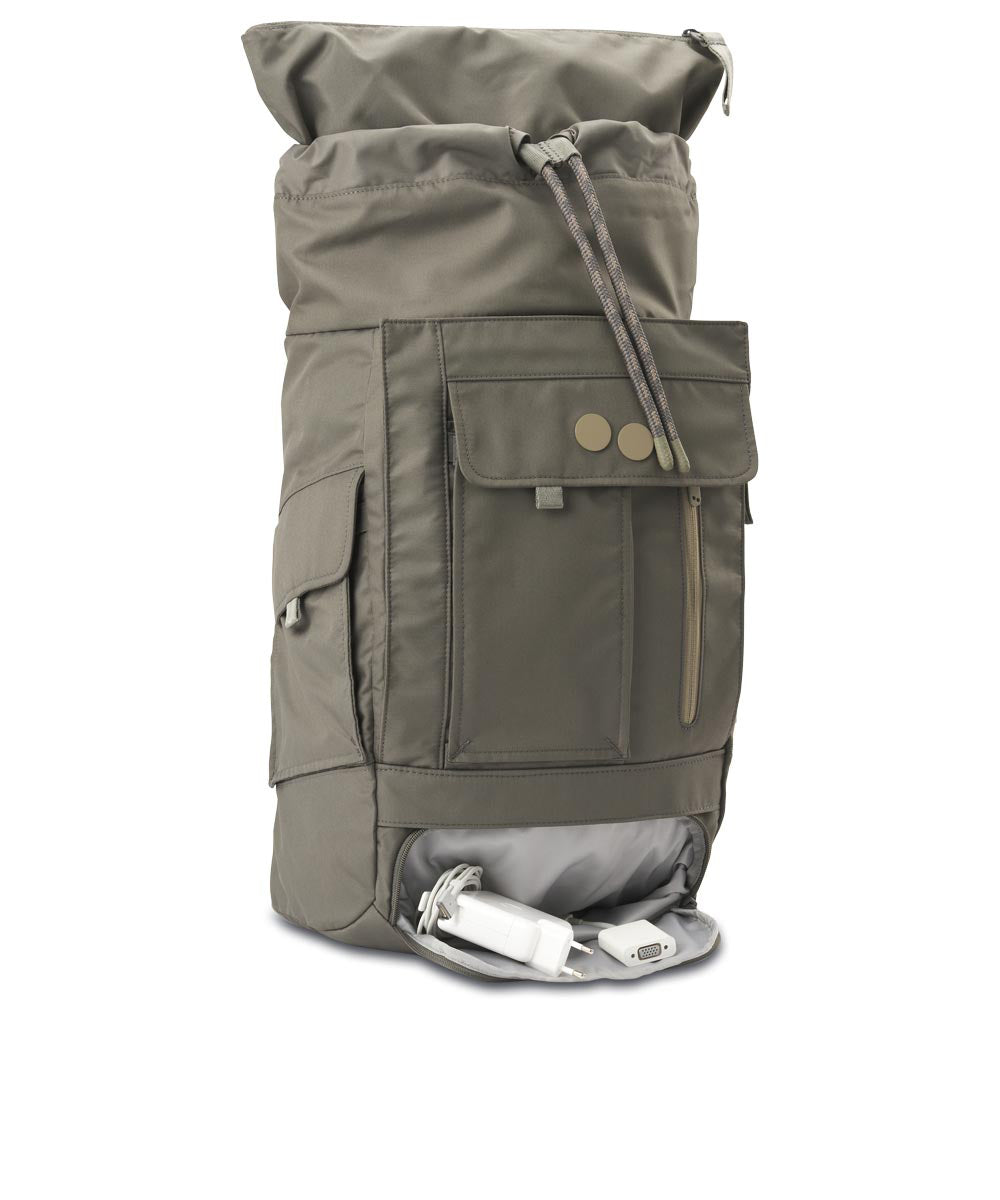 Pinqponq Blok Medium Backpack made from recycled PET bottles Construct