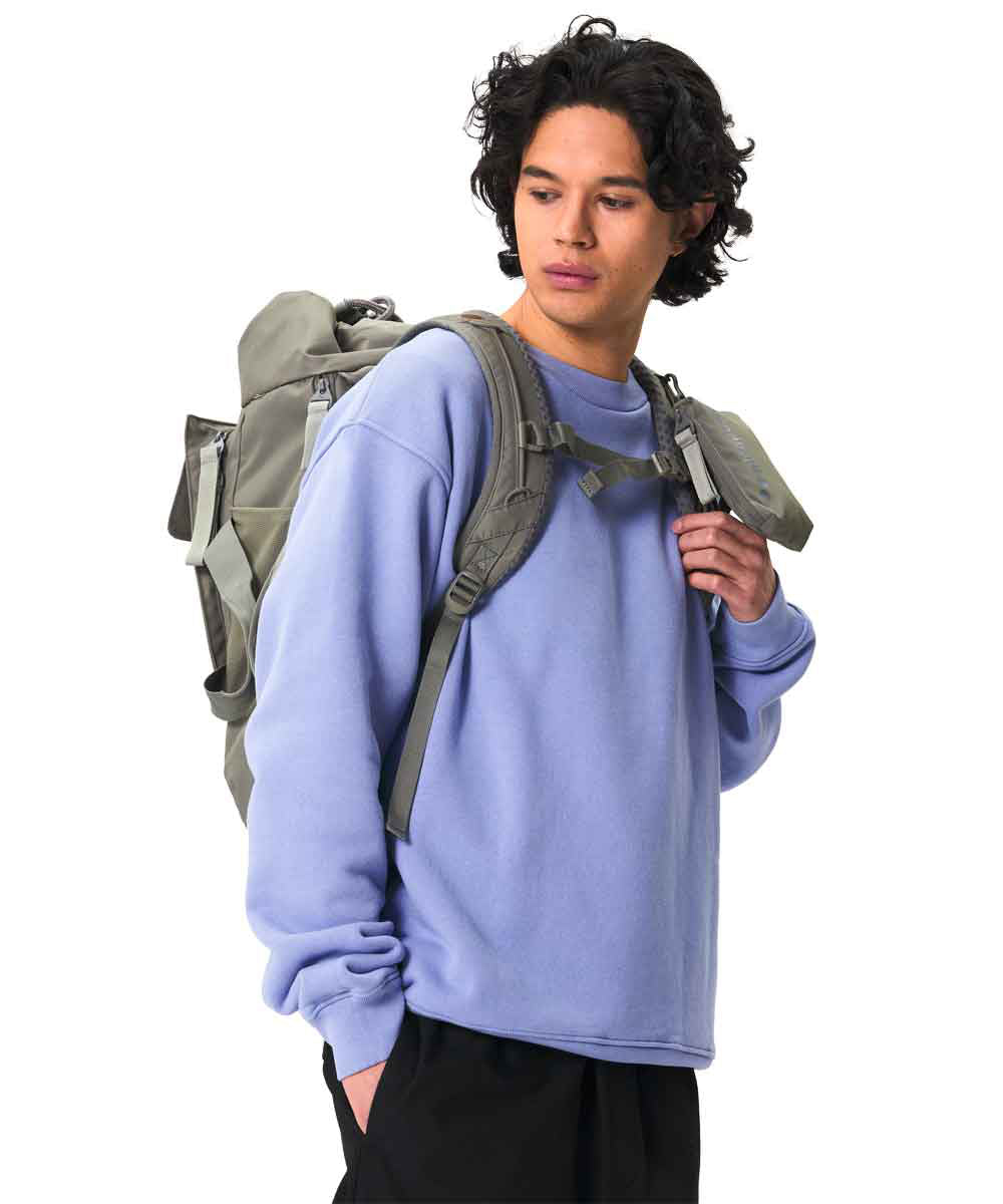 Pinqponq Blok Medium Backpack made from recycled PET bottles Construct