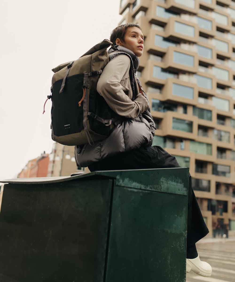 Sandqvist Forest Hike roll top backpack