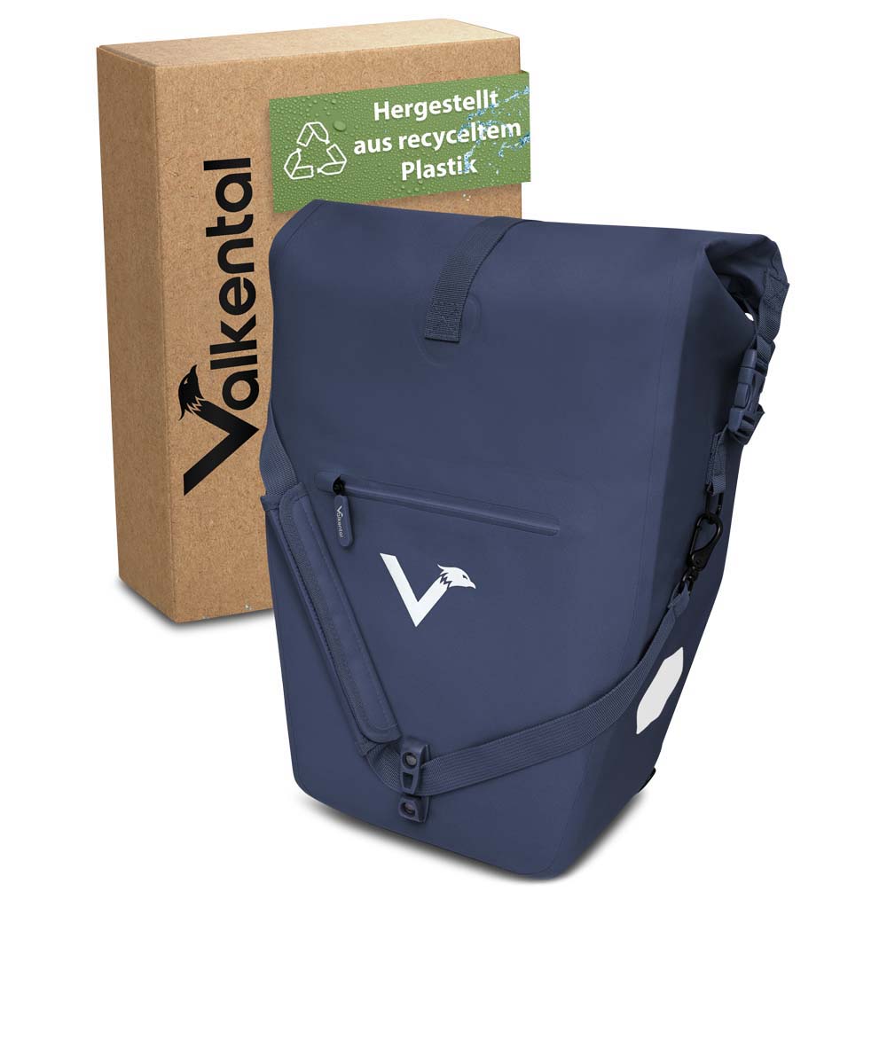 VALKENTAL ValkOcean 2-in-1 Fahrradtasche 22-28L