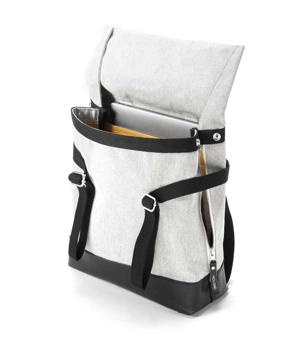 Qwstion Small Tote Organic Canvas