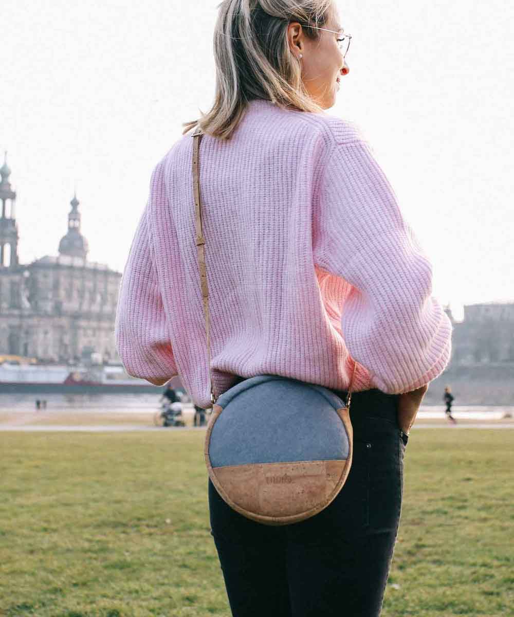 UlStO cork handbag Macra Vegan