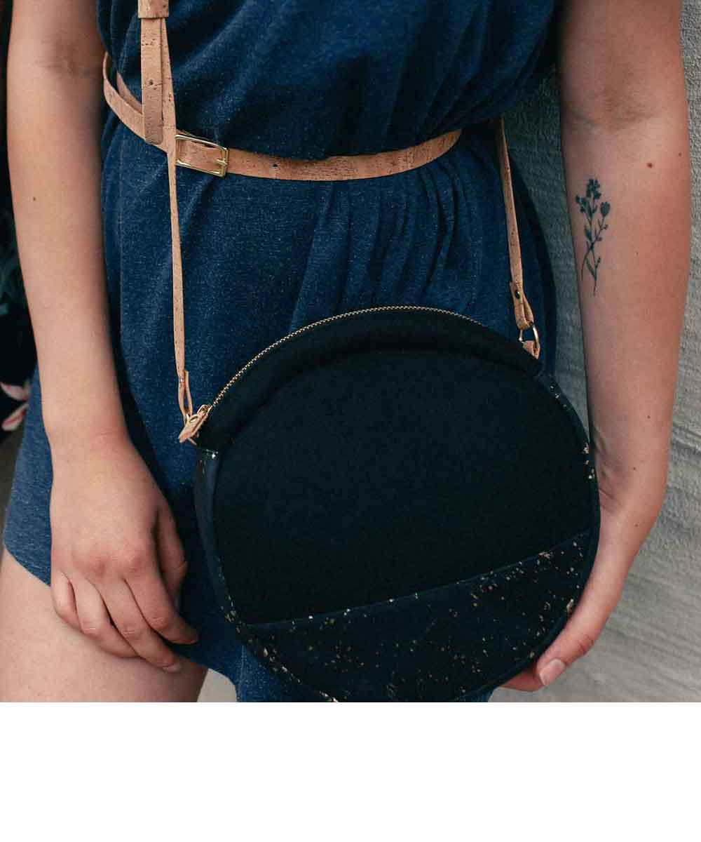 UlStO cork handbag Macra Vegan