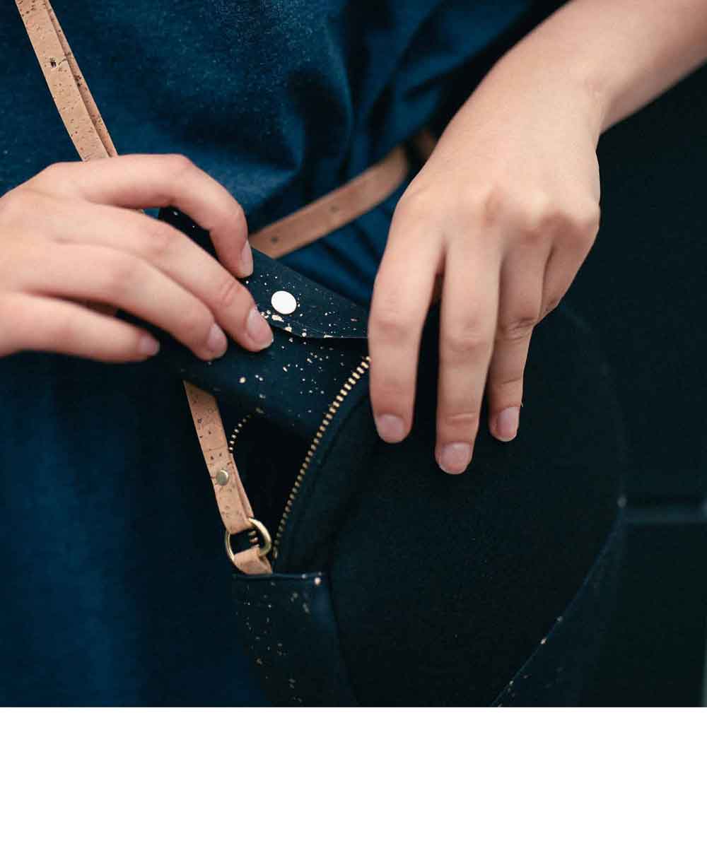 UlStO cork handbag Macra Vegan