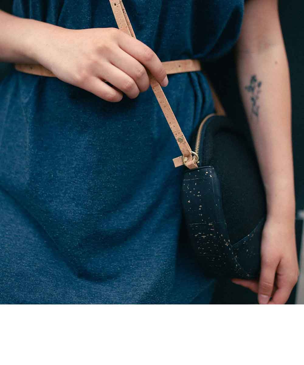 UlStO cork handbag Macra Vegan