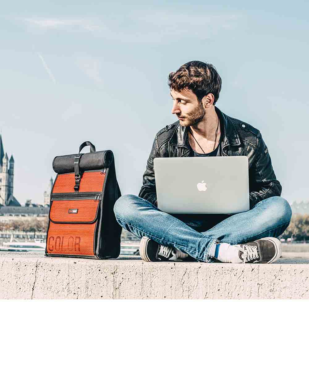 Feuerwear roll top backpack Eddie