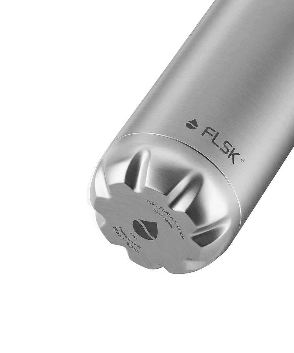 FLSK thermos bottle (0.5 liters) made of double-walled stainless steel