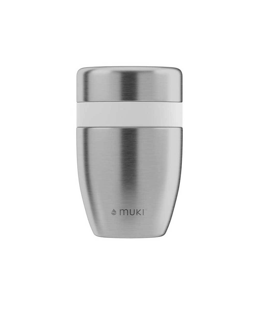 FLSK muki snack pot 300ml + 250ml stainless steel