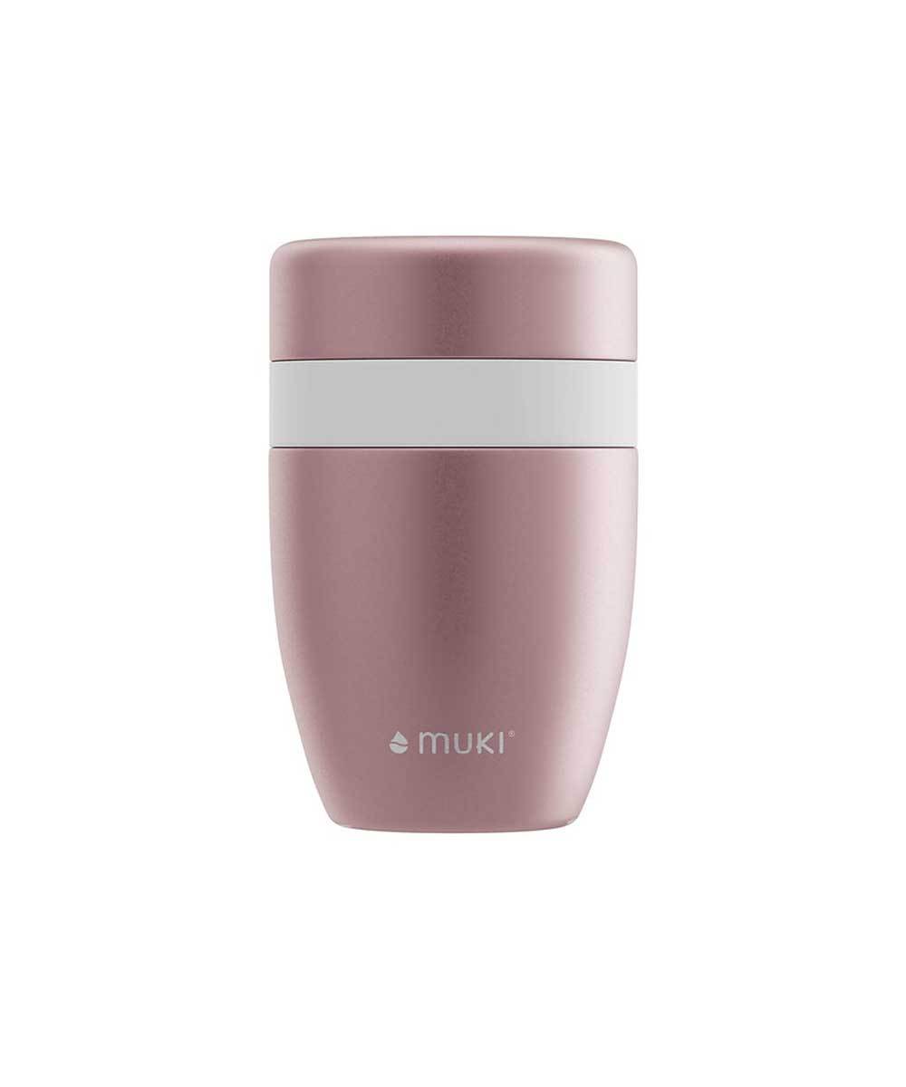 FLSK muki snack pot 300ml + 250ml stainless steel