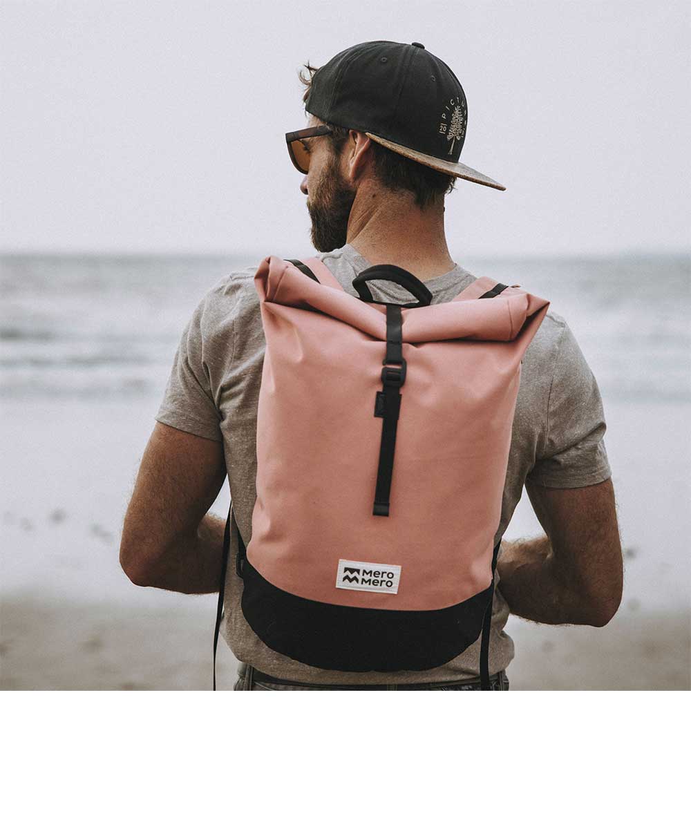 MeroMero Squamish roll top backpack