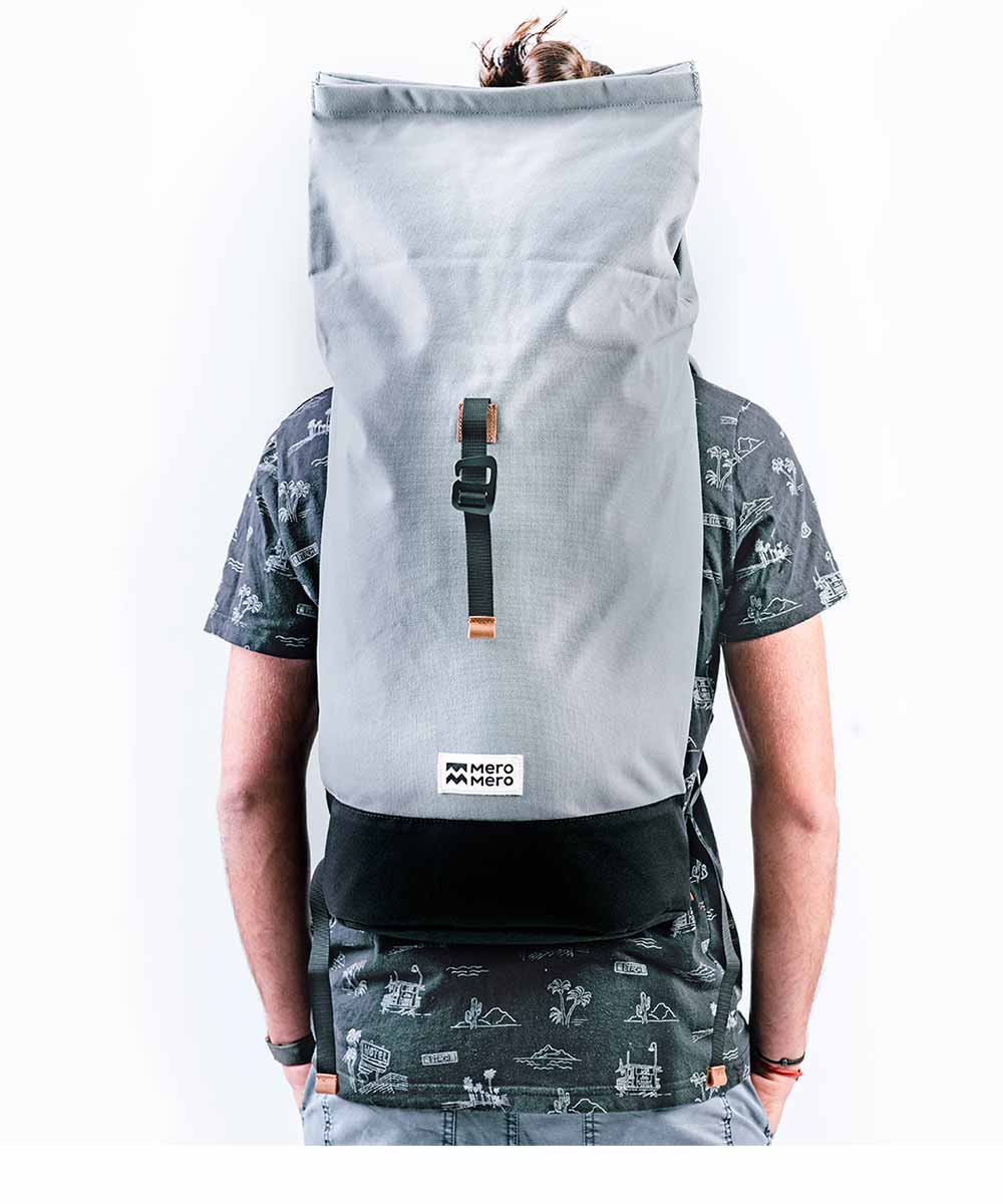 MeroMero Squamish roll top backpack
