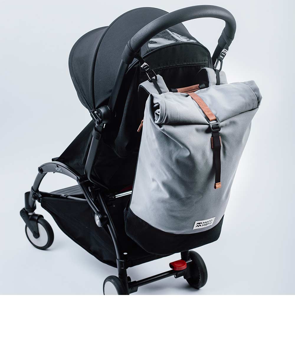 MeroMero Squamish roll top backpack