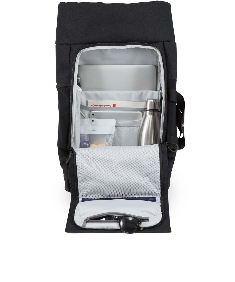 pinqponq Blok Large backpack made from recycled PET bottles