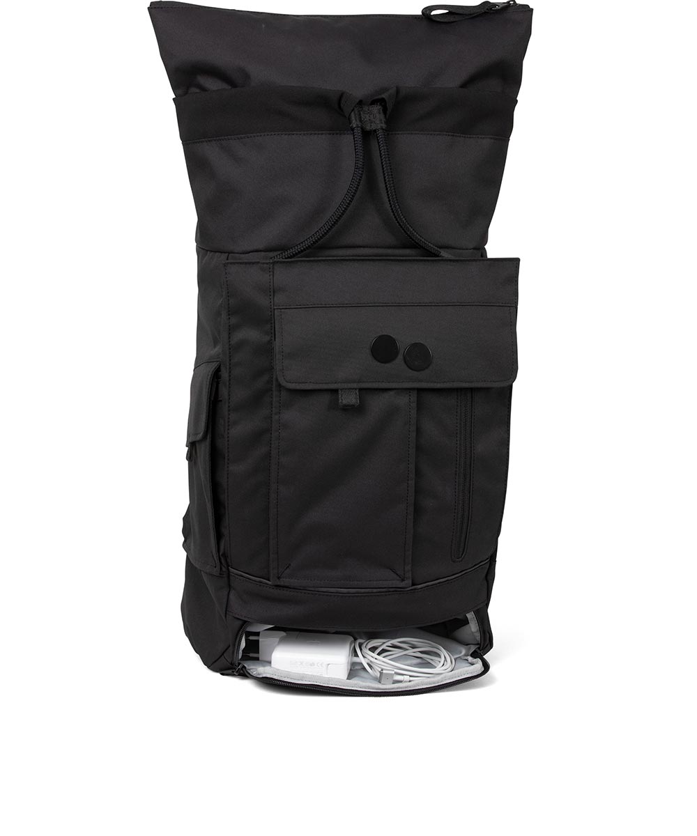 Pinqponq Blok Medium Backpack made from recycled PET bottles Construct