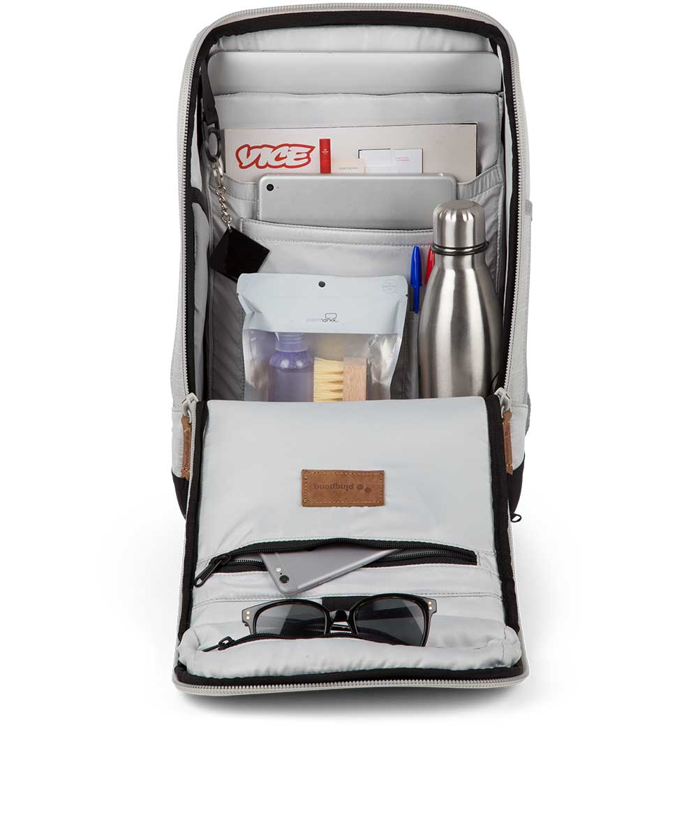 Pinqponq Cubik Medium backpack made from recycled PET bottles