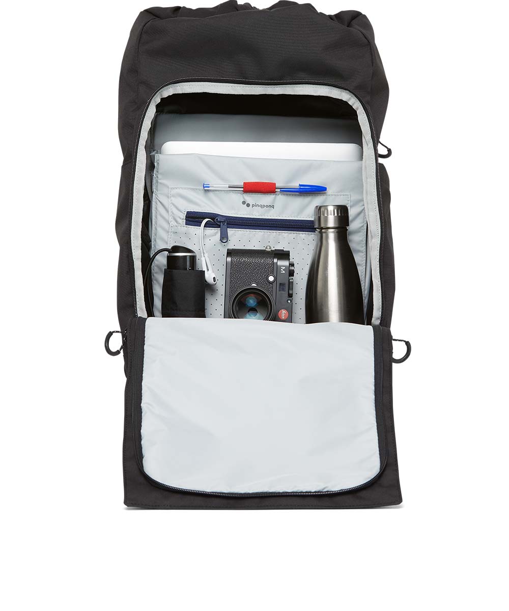 Pinqponq Kalm backpack made from recycled PET bottles