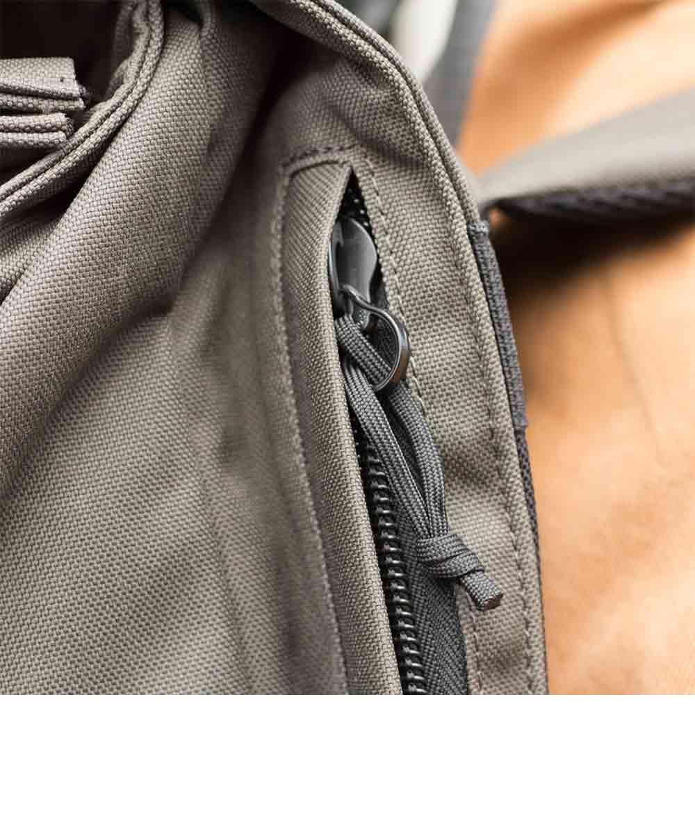 Property of Bike Pack Lenny roll top backpack made from recycled PET bottles