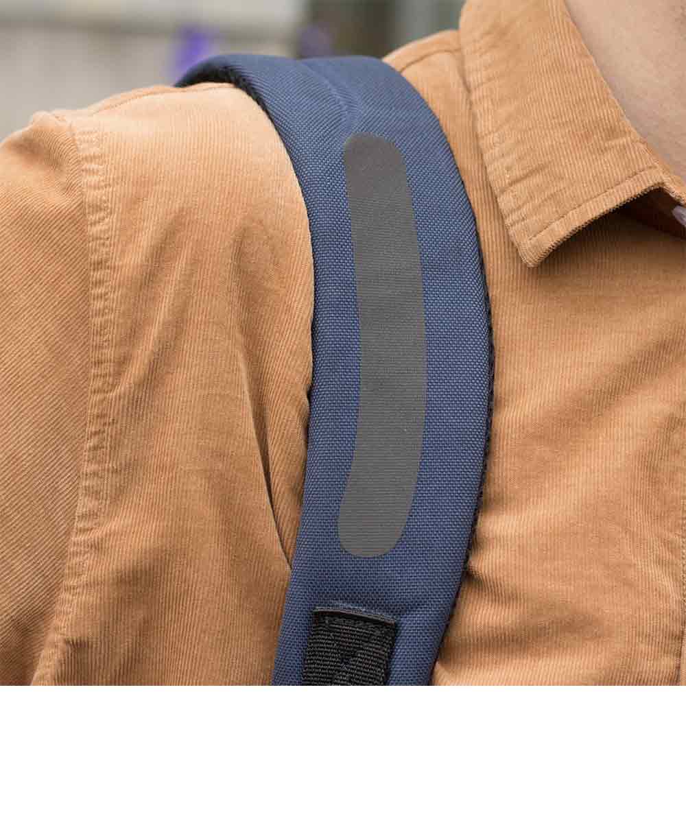 Property of Bike Pack Lenny roll top backpack made from recycled PET bottles