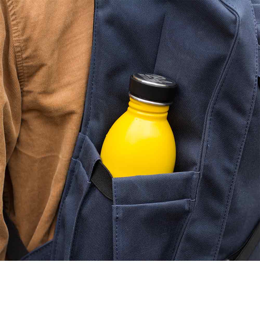 Property of Bike Pack Lenny roll top backpack made from recycled PET bottles