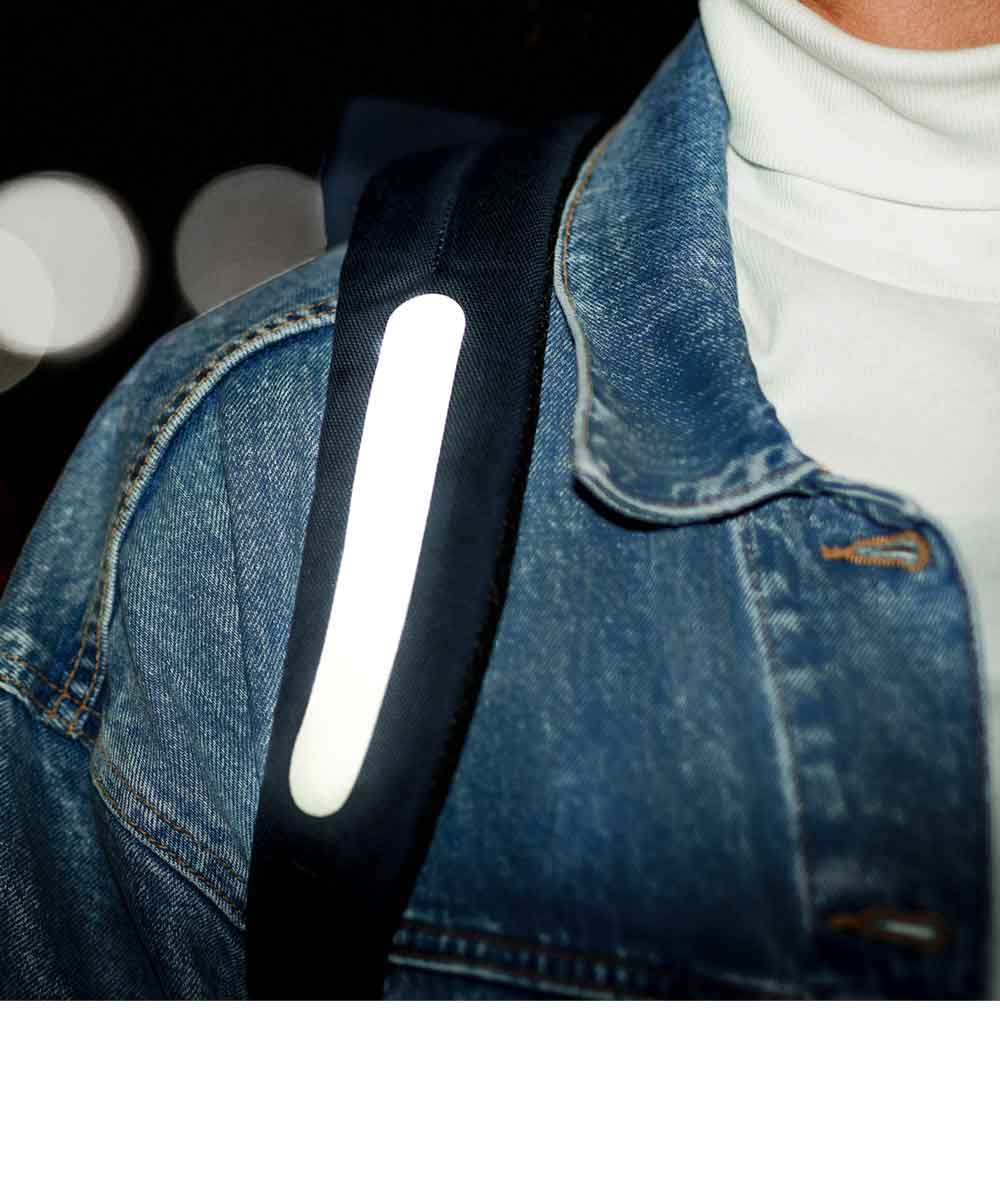 Property of Bike Pack Lenny roll top backpack made from recycled PET bottles