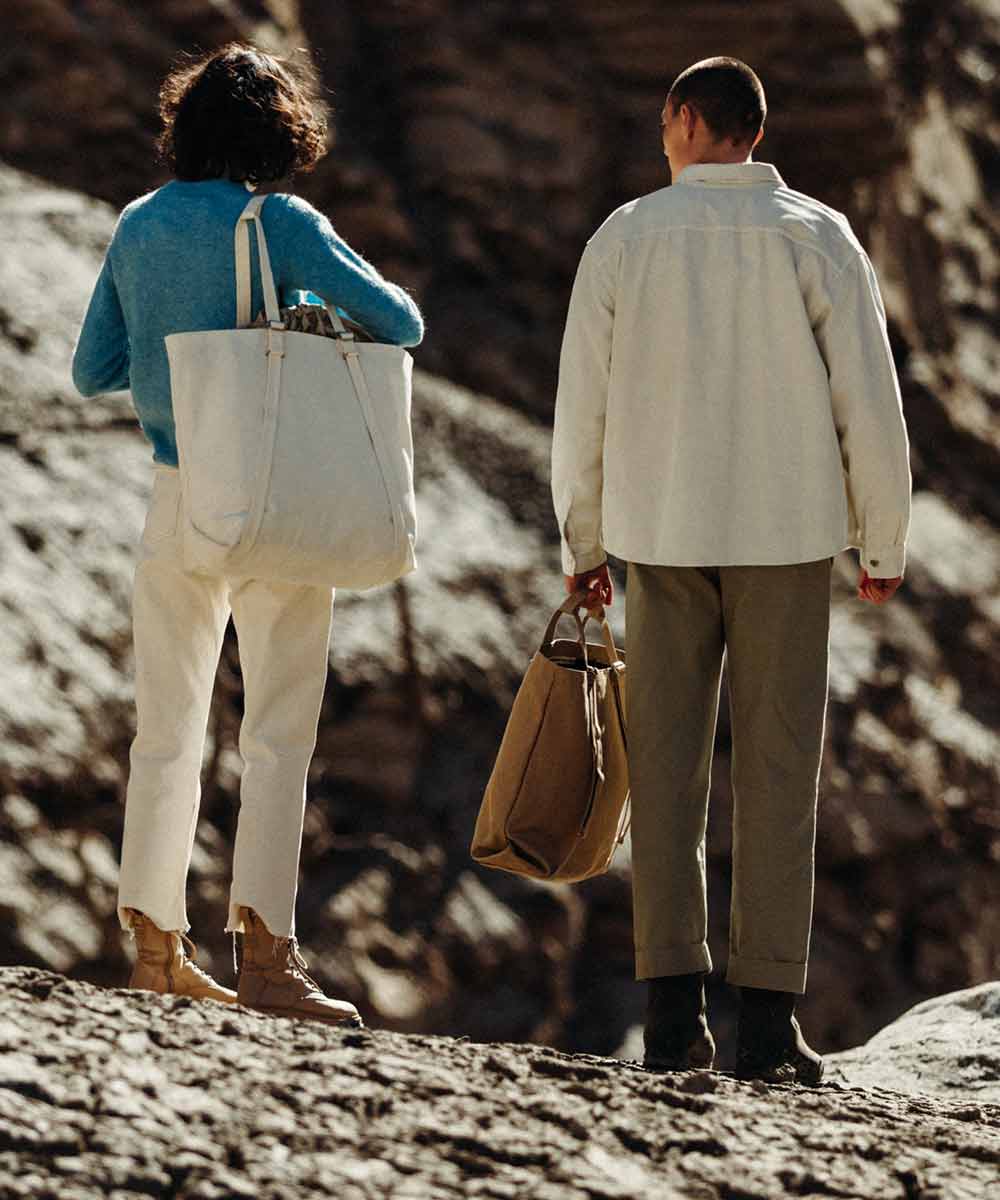 Qwstion Tote Bag Large made of Bananatex® plastic-free