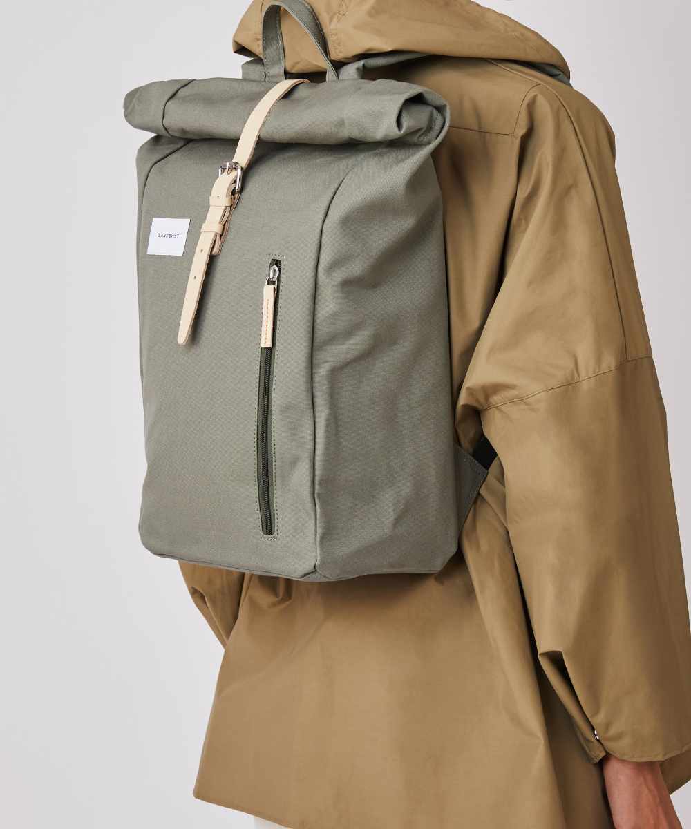 Sandqvist Rolltop Backpack Dante Organic