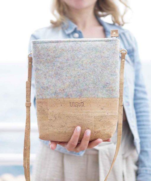 UlStO Kork Handtasche Pectina Vegan