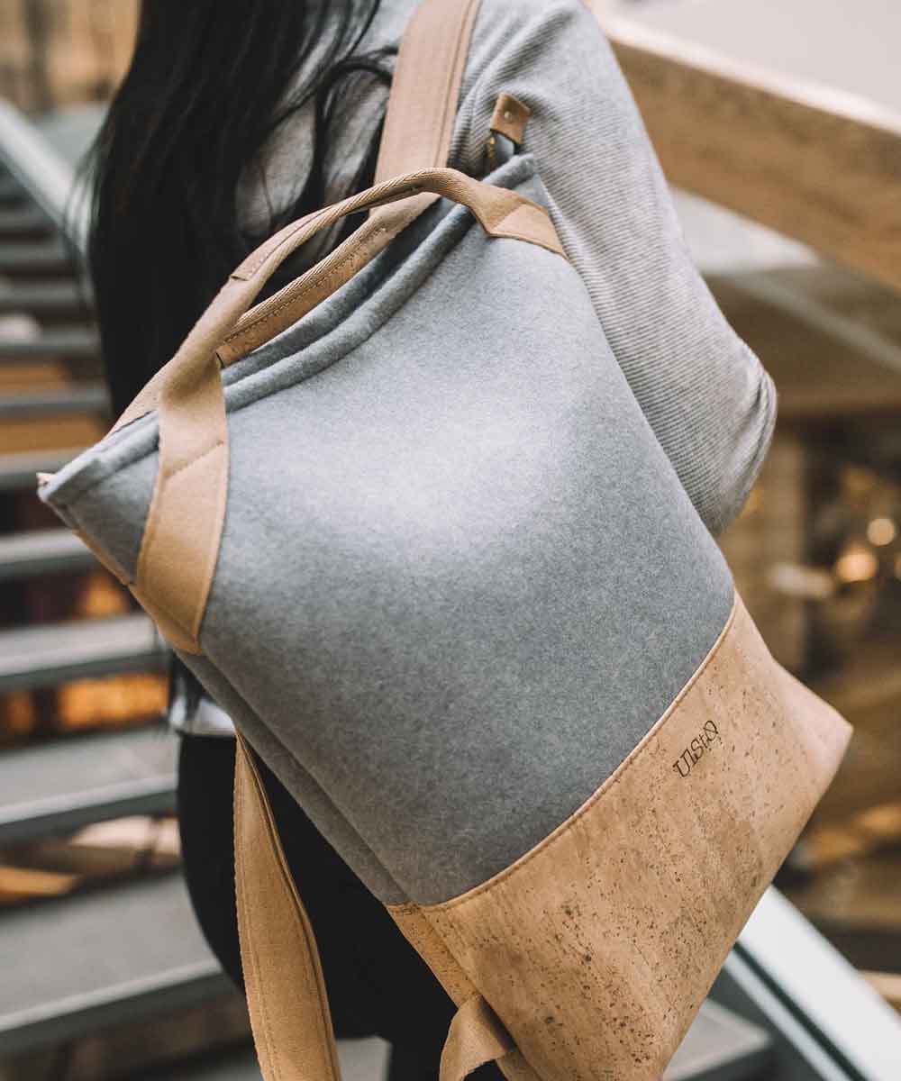 UlStO cork backpack Luco Vegan
