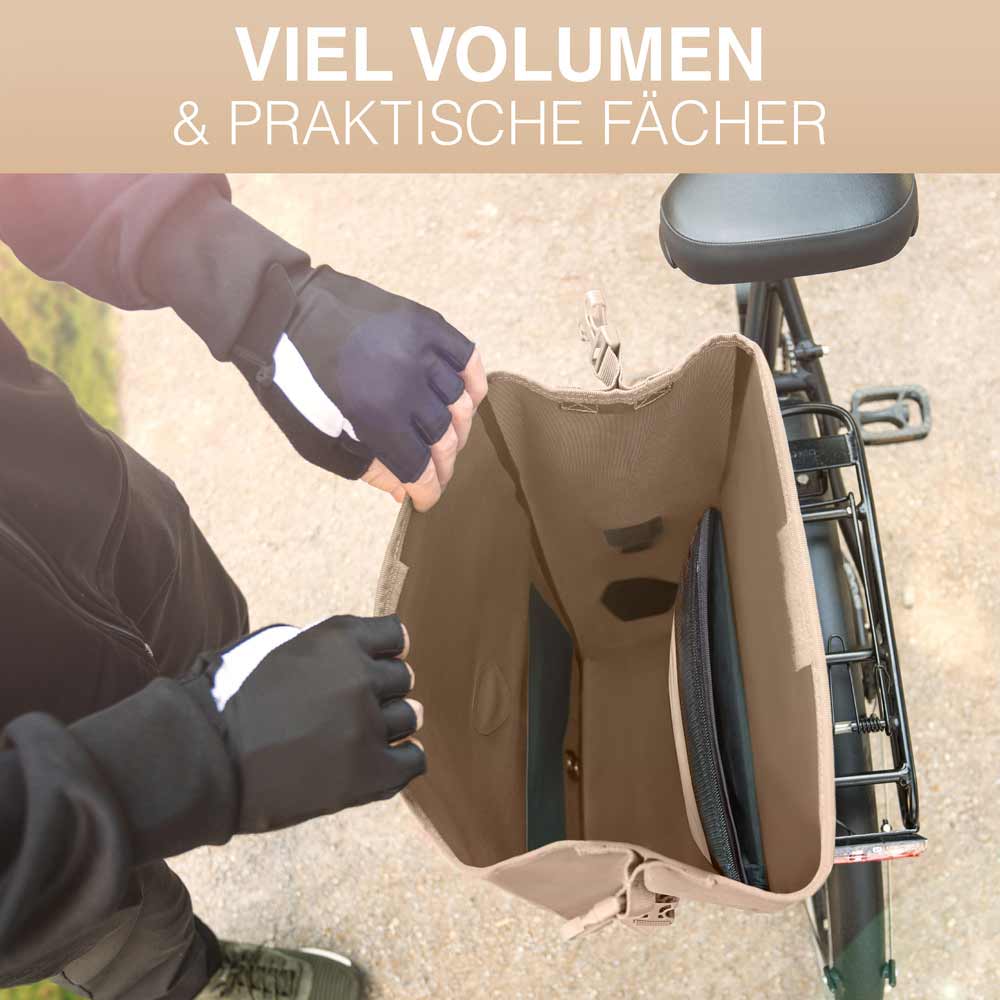 VALKENTAL ValkOcean 2-in-1 Fahrradtasche 22-28L