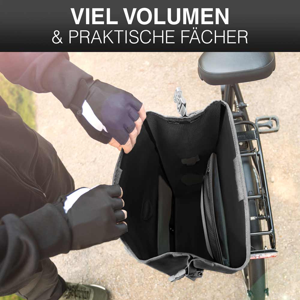 VALKENTAL ValkOcean 2-in-1 bike bag 22-28L