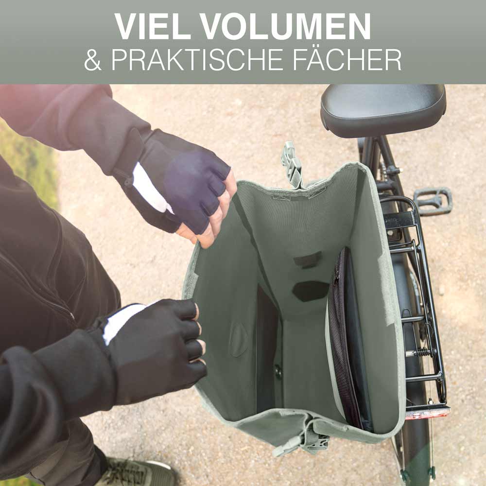 VALKENTAL ValkOcean 2-in-1 Fahrradtasche 22-28L