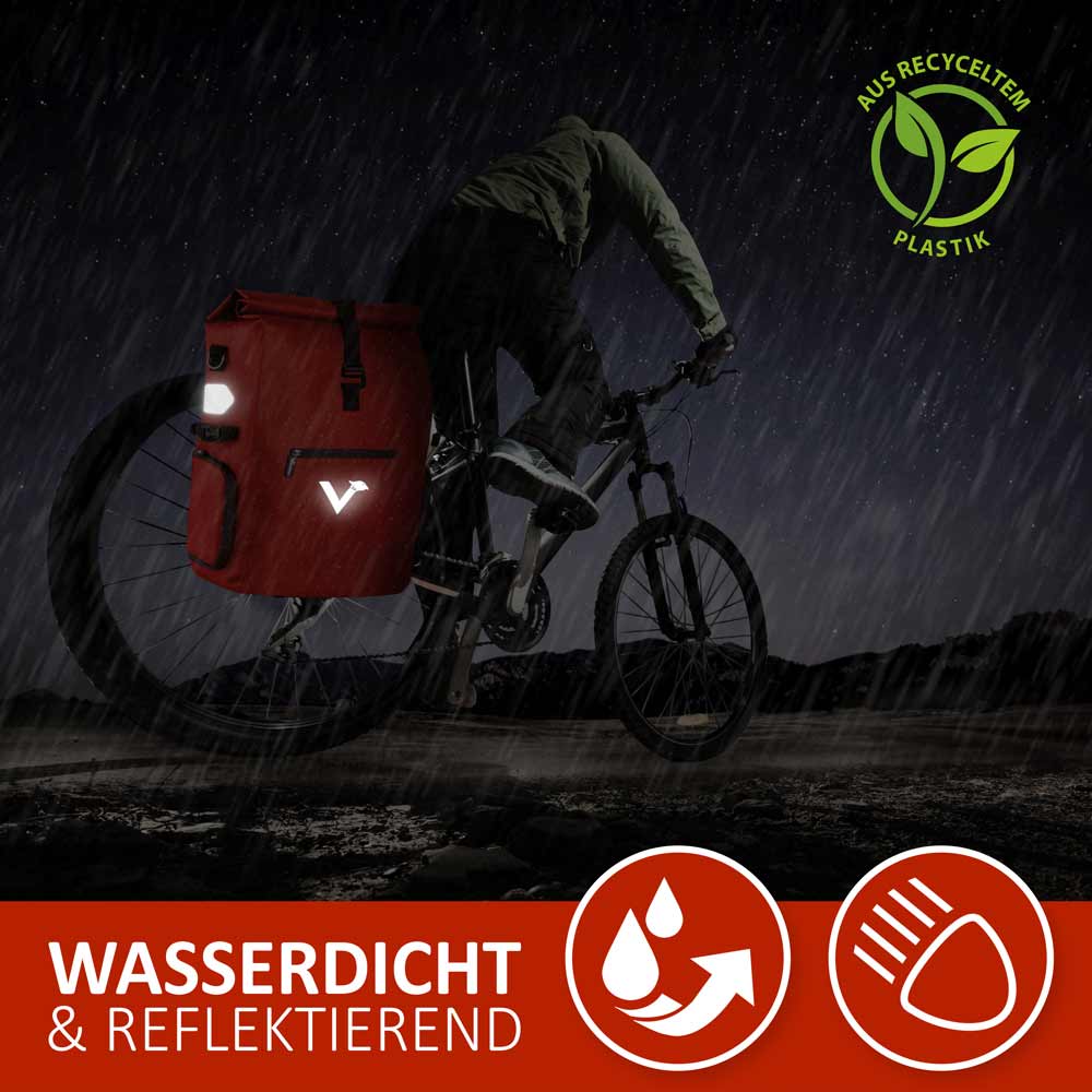 VALKENTAL ValkPro 3-in-1 bike bag 19-26L