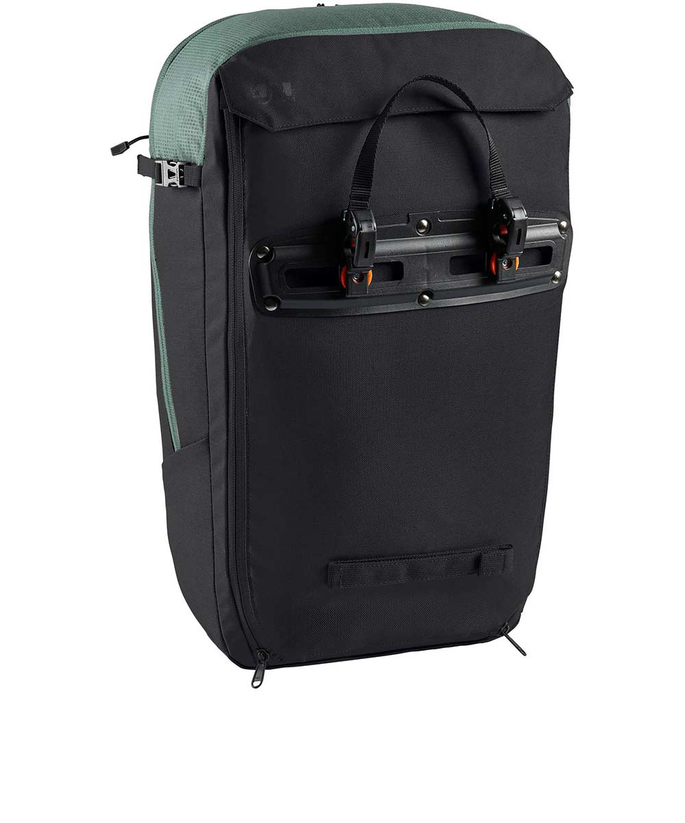 Vaude Cycle 28 II sustainable bike bag made from recycled PET bottles