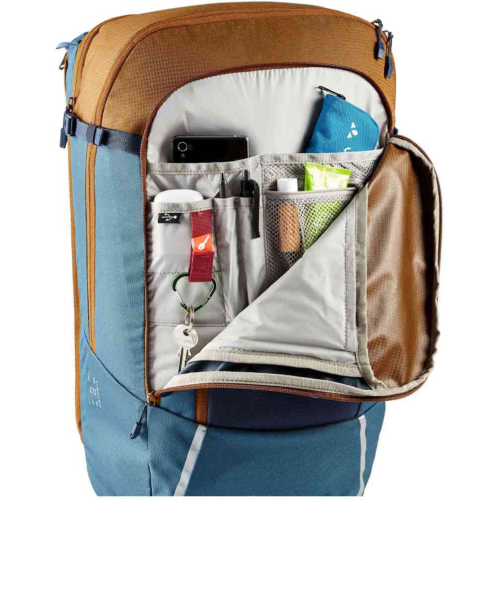 Vaude Cycle 28 II sustainable bike bag made from recycled PET bottles