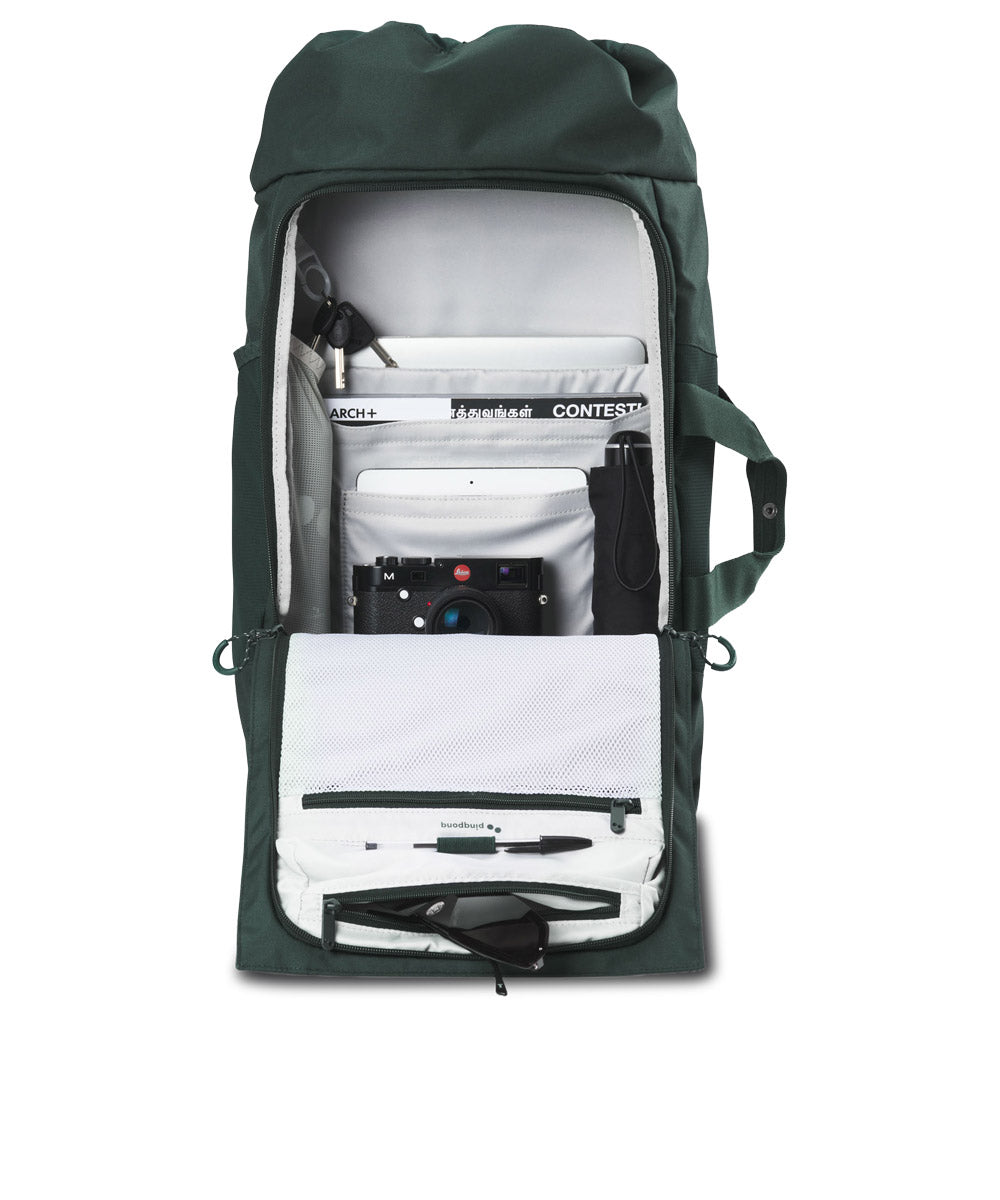 pinqponq Blok Large Rucksack aus recycelten PET-Flaschen